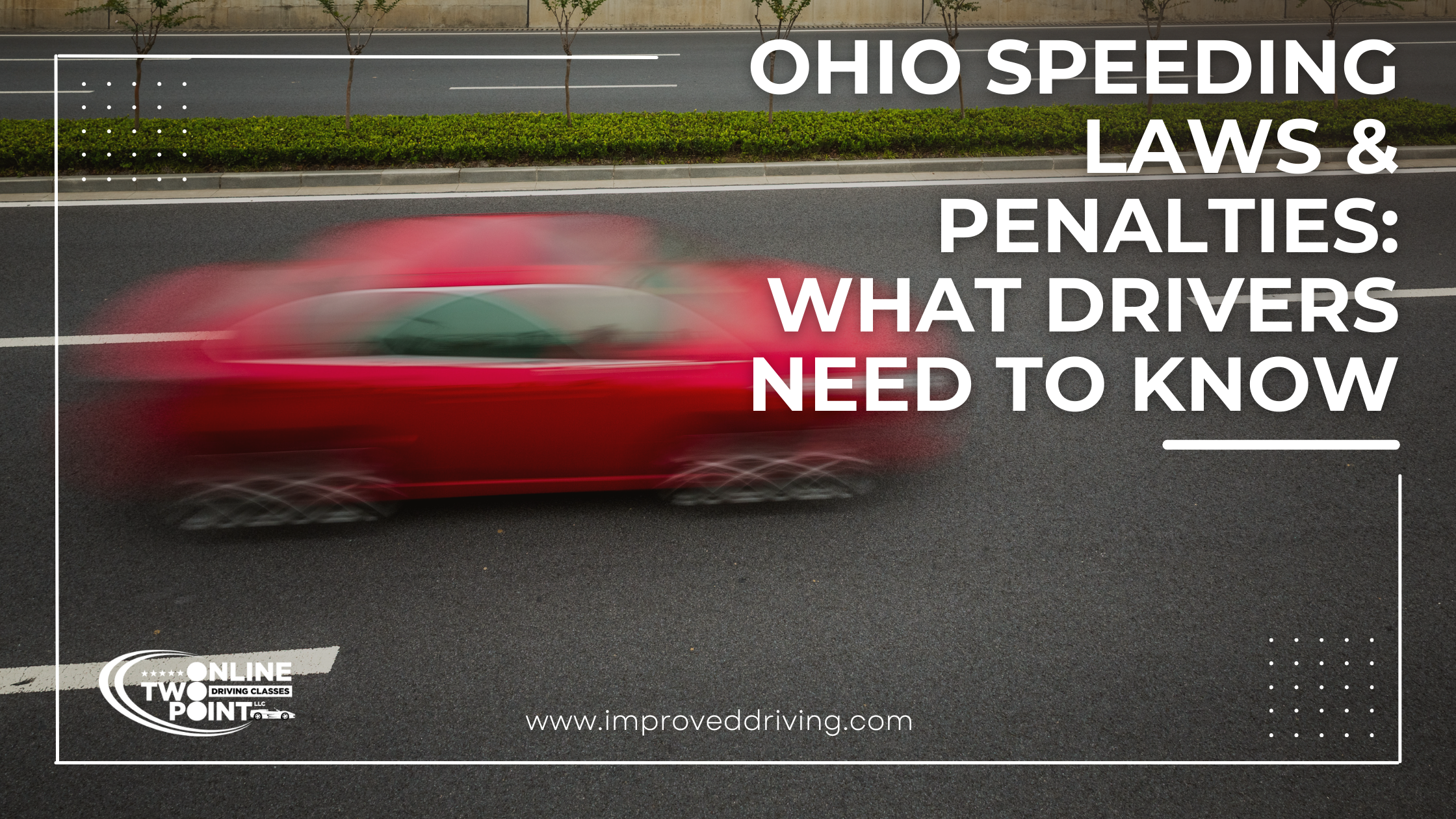 Ohio speeding laws and penalties