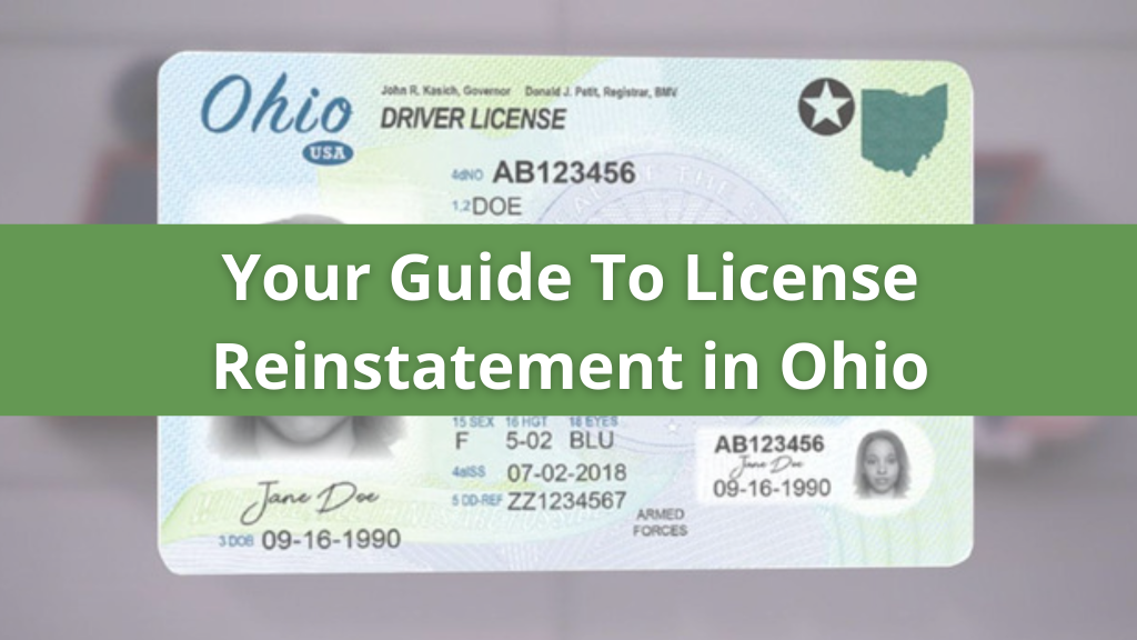 Your Guide To Drivers License Reinstatement In Ohio Remedial Improved