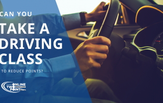 can you take a driving class to reduce points