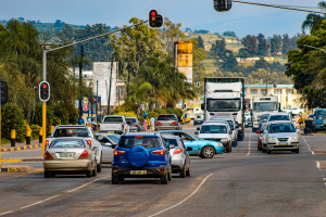 View of road.